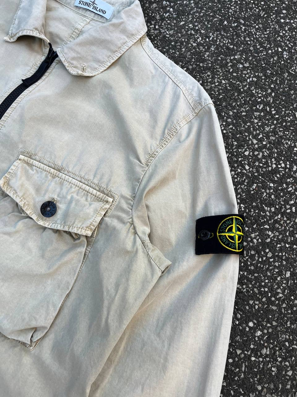 Stone Island Overshirt Skjorte Beige XL