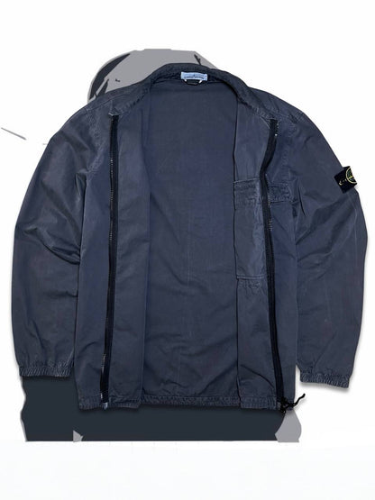 Brugt Used Overshirt Stone Island Skjorte i grå farve XL i god stand