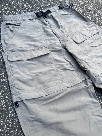 The North Face Zipp Off Tactic Hiking Bukser Shorts Til eventyr eller hverdagsbrug L Large Brugt Used