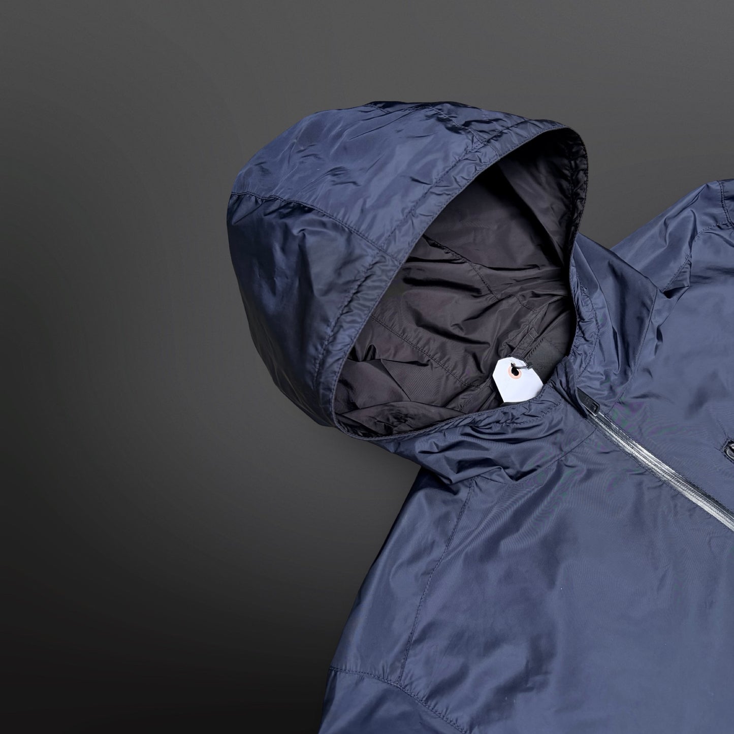 Prada Re-Nylon Hooded Jacket – 3XL (Fitter som XL)