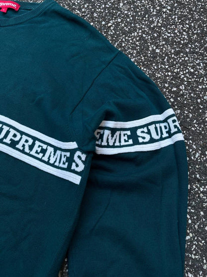 Supreme Sweater Trøje L Large Grøn Green