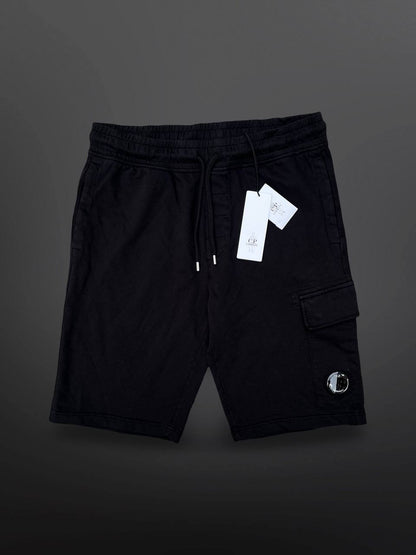 C.P. Company Bomuld Shorts Sort Black L Large Brand New