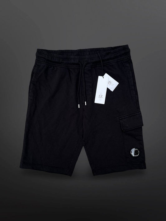 C.P. Company Bomuld Shorts Sort Black L Large Brand New