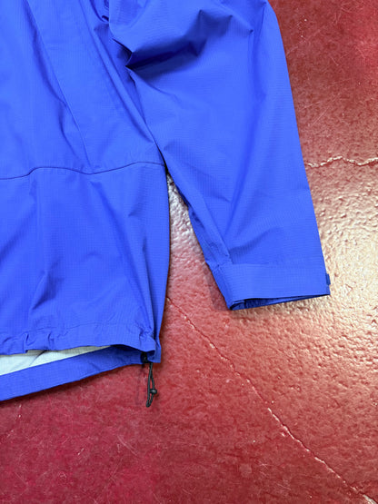 Supreme Triple-Layer Regnjakke – Royal Blue / Lime – Large