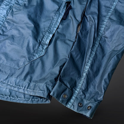 Stone Island Mussola Gommata Jakke – Small  Steel blue