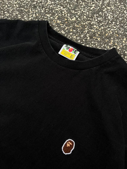 A Bathing Ape Bape T-Shirt Tee Sort Black XL