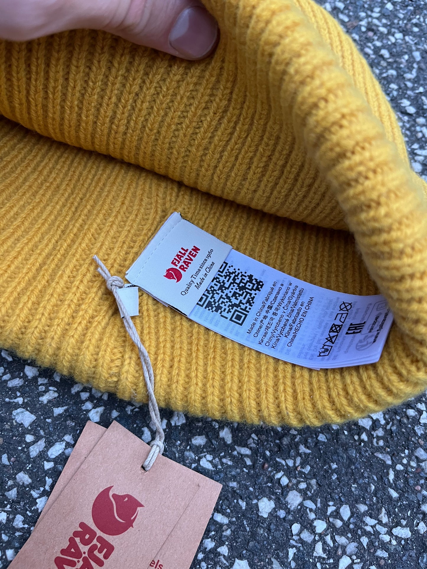 Fjällräven 1960 Logo Hat – Mustard Yellow