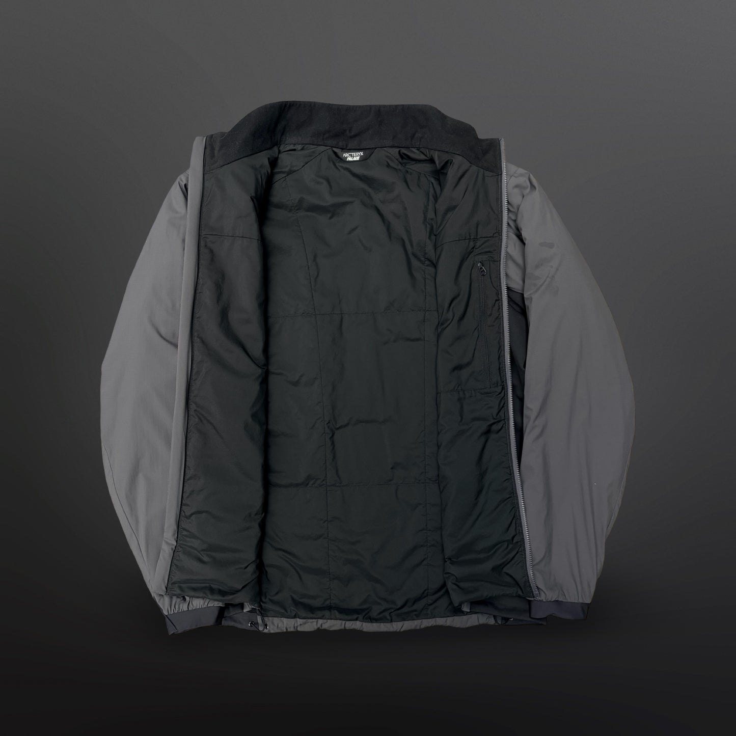 Palace x Arc’teryx LT Jacket – Grey / Black – Medium