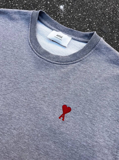 Ami Paris Alexandre Mattiussi Sweatshirt grey Large