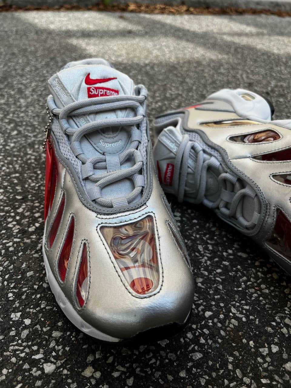 Supreme X Nike Air Max 96 Silver Brand New 42,5
