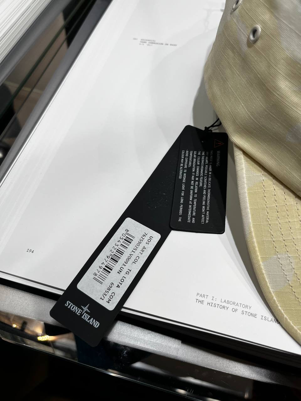Stone Island X Supreme Cap Kasket
