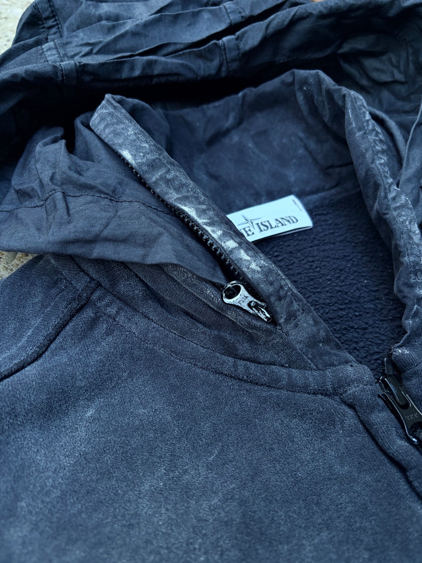 Stone Island Frost  Zip Hoodie – Medium