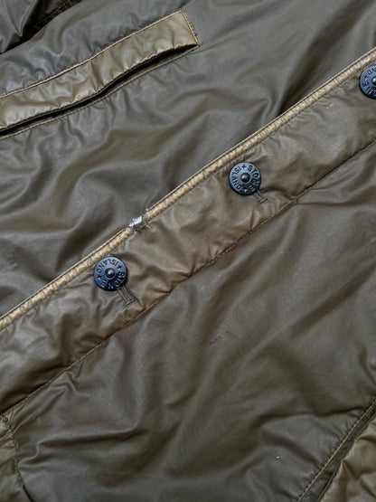Stone Island Mussola Gommata Jacket – Olive Small