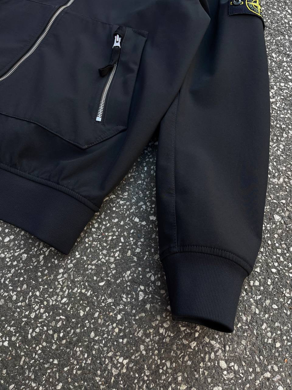 Stone Island Jakke Light Soft Shell R e Dye Technology S Small Sort