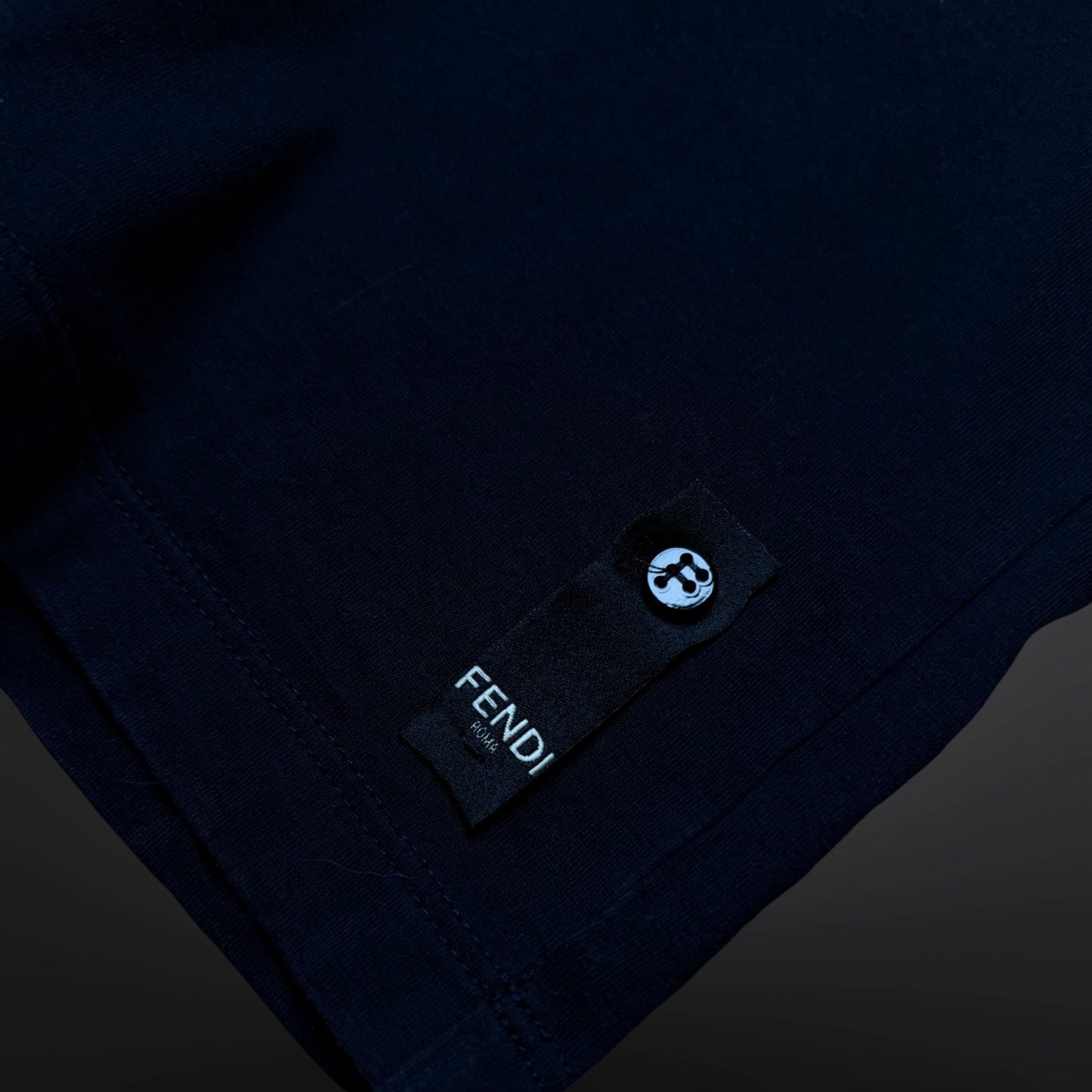 Fendi T-shirt – Navy / Mørkeblå L Large