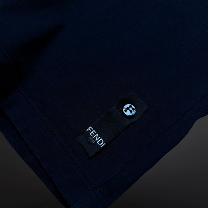 Fendi T-shirt – Navy / Mørkeblå L Large