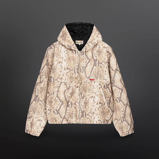 Stüssy Python Hooded Zip Jacket – Large