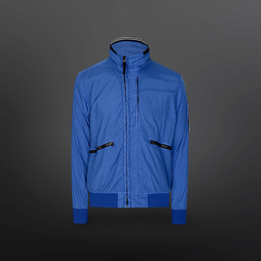 Stone Island Lightweight Nylon Blouson – Blue (XXL, fitter L–XL)