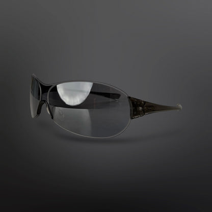 Oakley Conduct Solbriller Sunglasses – Smoke Lens / Grey Frame (Vintage Shield)