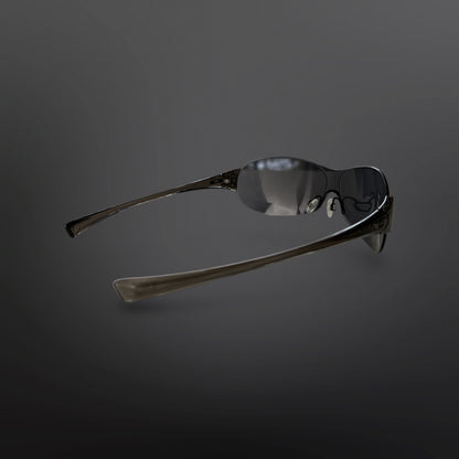 Oakley Conduct Solbriller Sunglasses – Smoke Lens / Grey Frame (Vintage Shield)