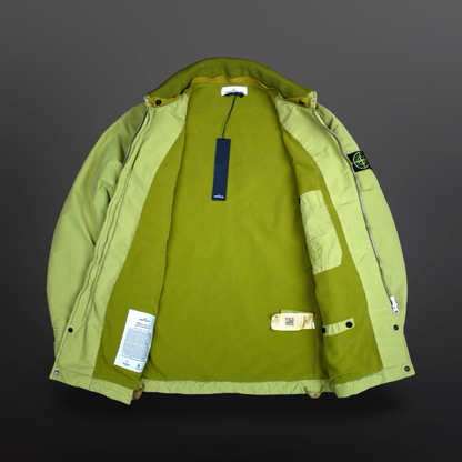 Stone Island David-T Jacket – Light Olive / Mustard Small