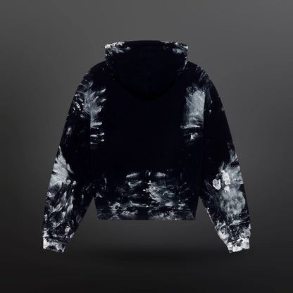 Balenciaga Painter Fitted Hoodie – Black/White (Medium)