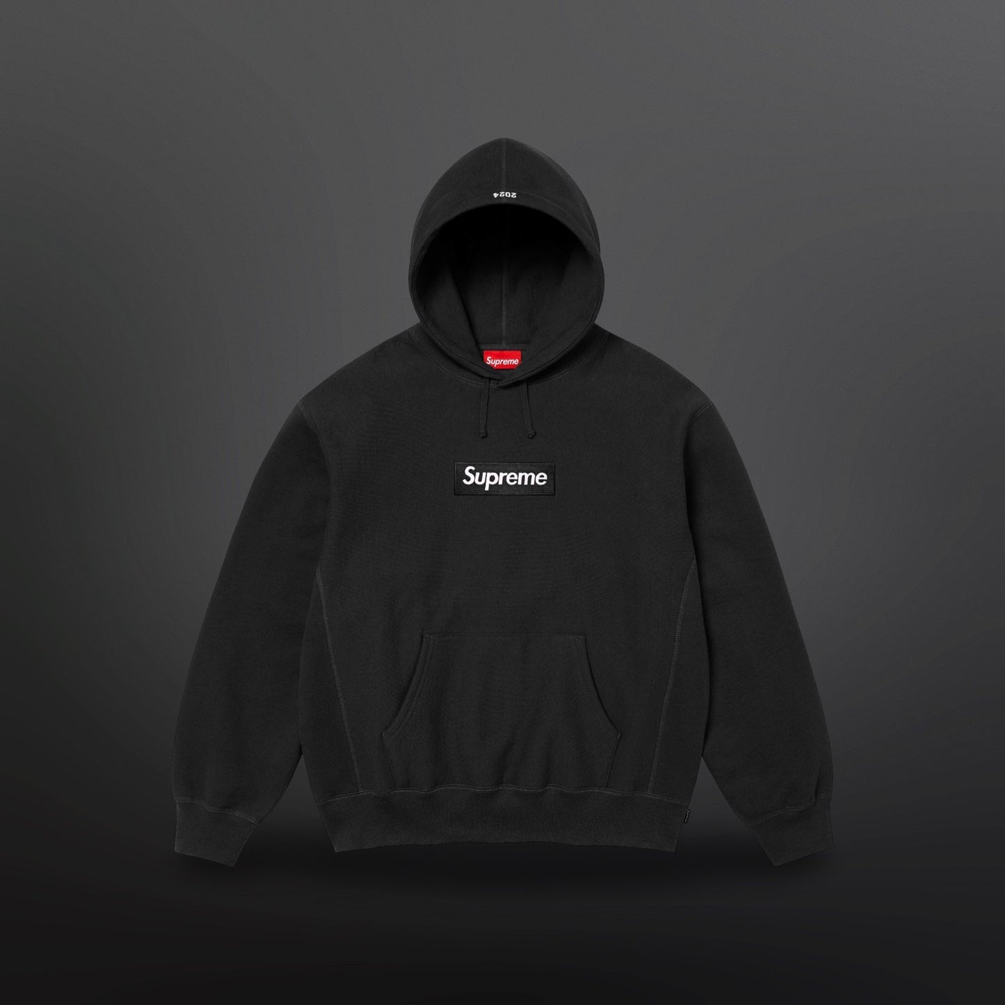Supreme Box Logo Hooded Sweatshirt Hoodie FW24 – Black (Medium)