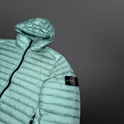 Stone Island Loom Woven Chambers R-Nylon Down-TC Mint L Large