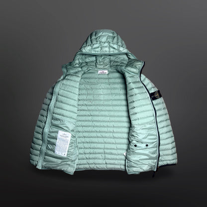 Stone Island Loom Woven Chambers R-Nylon Down-TC Mint L Large