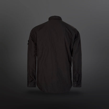Stone Island Overshirt Skjorte Sort Black 651511209 XL