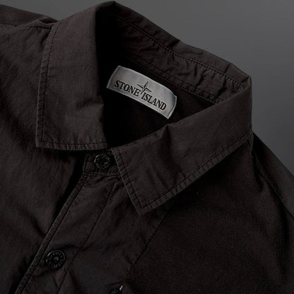 Stone Island Overshirt Skjorte Sort Black 651511209 XL