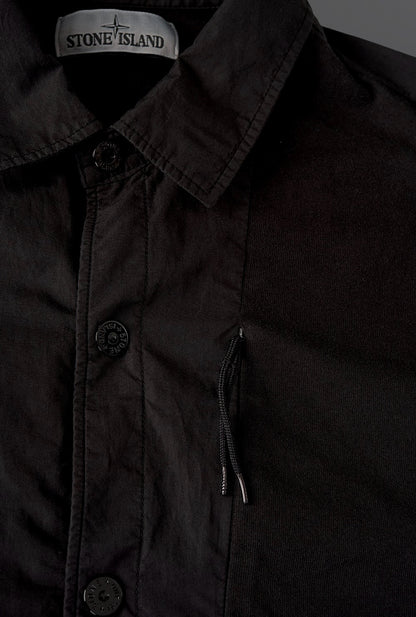 Stone Island Overshirt Skjorte Sort Black 651511209 XL