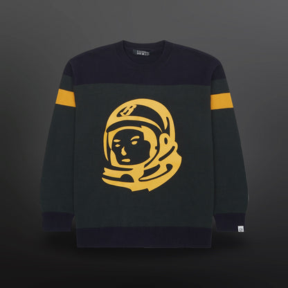Billionaire Boys Club – Astro Panelled Knit Jumper L Large Grøn
