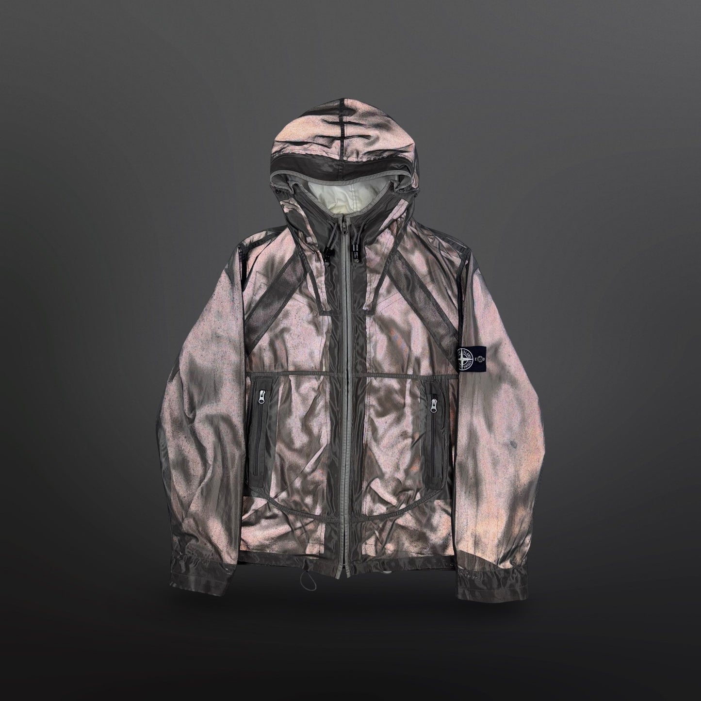 Stone Island Mesh Reflective Jacket – str. Large (fitter M)