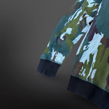 Stone Island Camo Sweatshirt – SS 2015 M Medium Grøn