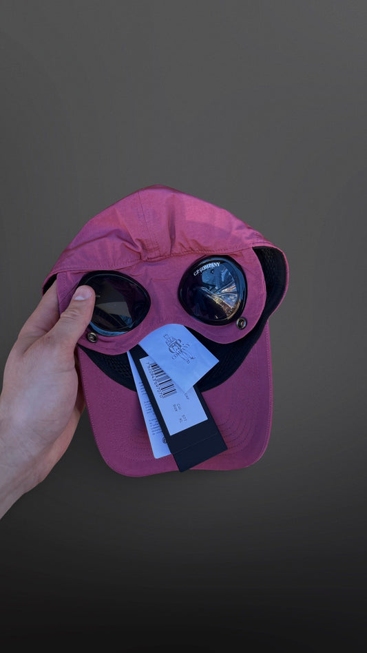 C.P. Company Google Cap kasket i Rosa XL Brand New