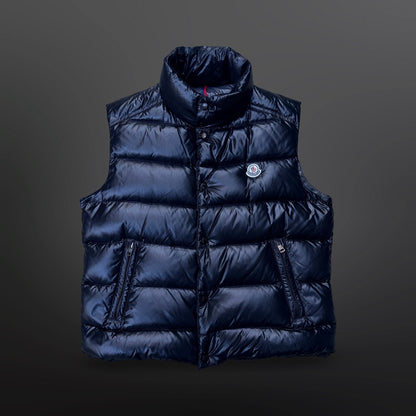Moncler Down Vest – Navy – Str. 5