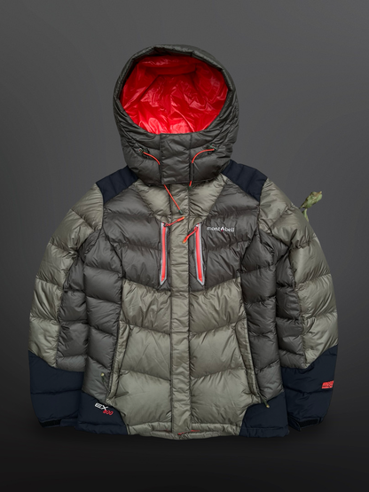 Montbell EX 800 Women's Down Jacket Olive Red Str. 95 M Medium Montbell EX 800 Women's Down Jacket Olive Red Str. 95 M Medium