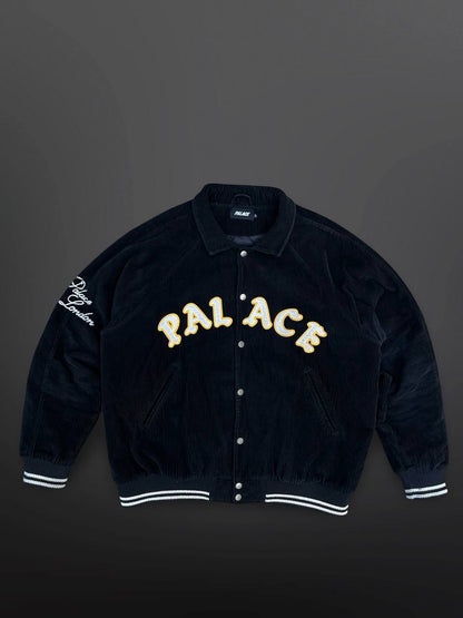 Palace Cord Bomber Black Sort Jakke XL