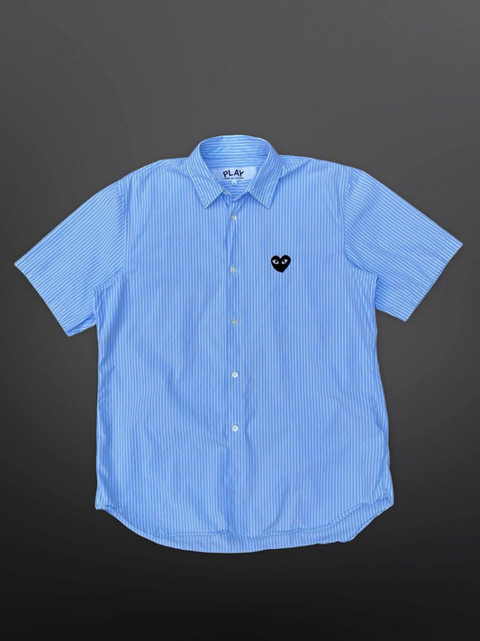 Play Comme Des Garçons Stribende Skjorte L Large