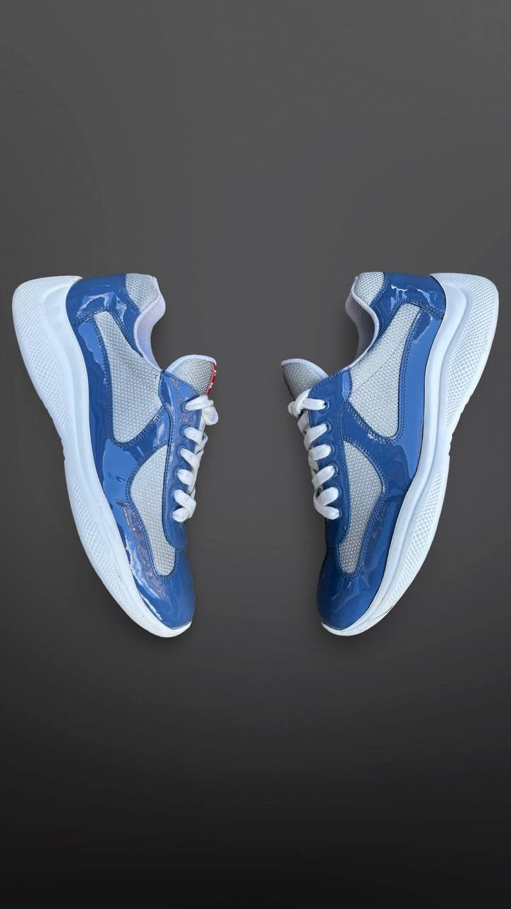 Prada Cup Sneakers 8,5 (43) Blå