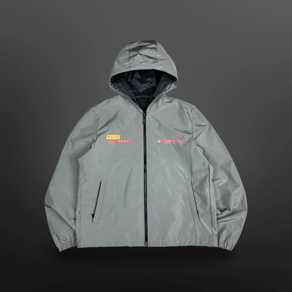 Prada Luna Rossa Pirelli Team Shell Jacket – Grey – Str. XL