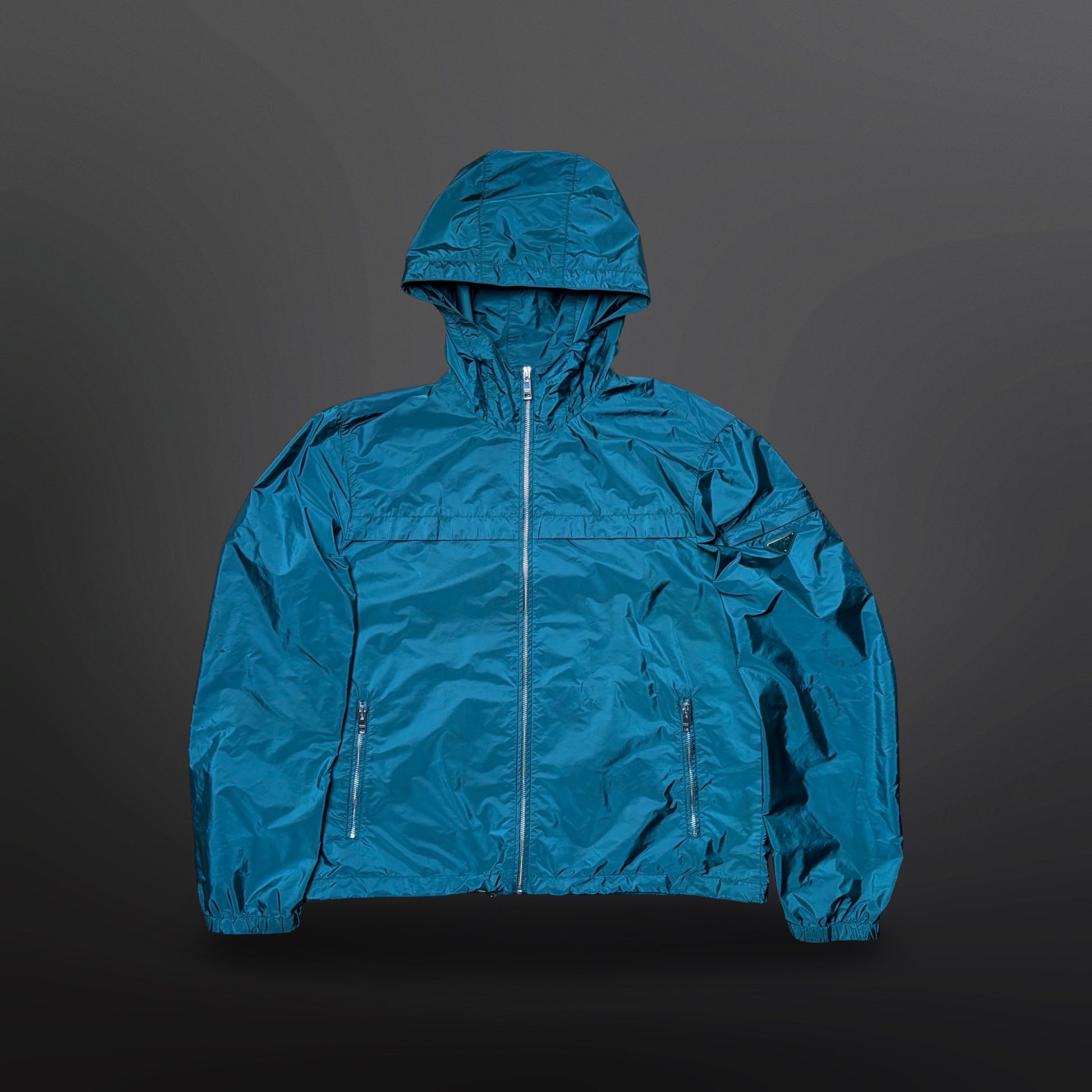 Prada Nylon Jacket – Grøn – Str. 58 (L-XL)