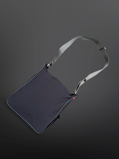 Prada Nylon Shoulder Bag – Grå One Size Plads til Mac