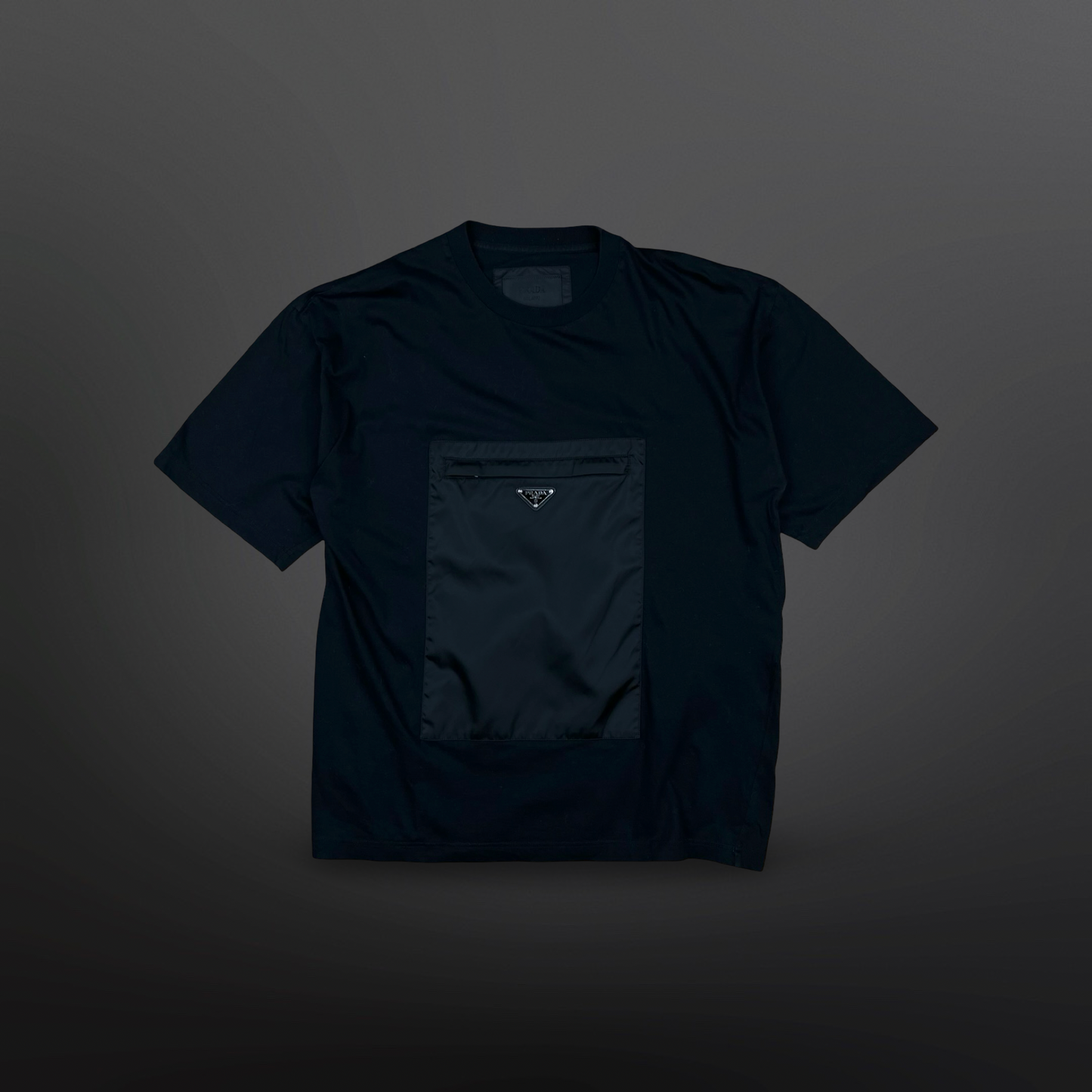 Prada Pocket T-Shirt Sort XL