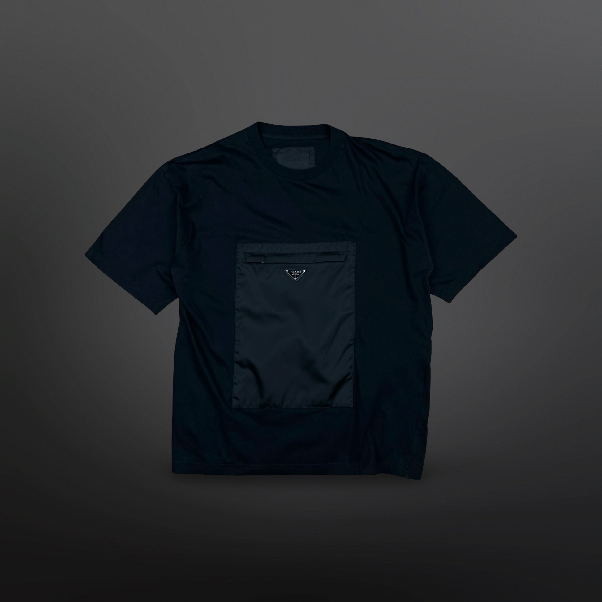 Prada Pocket T-Shirt Sort XL