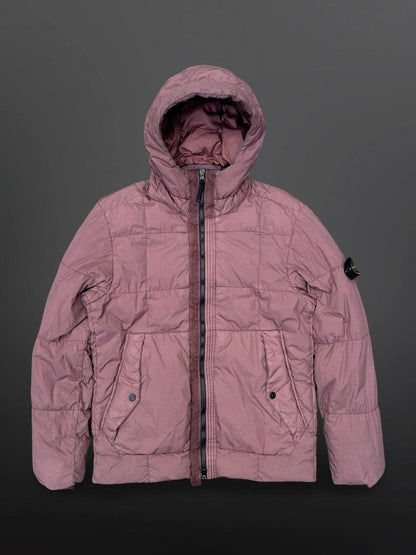 Stone Island Dunjakke Puffer Bordeaux L Large