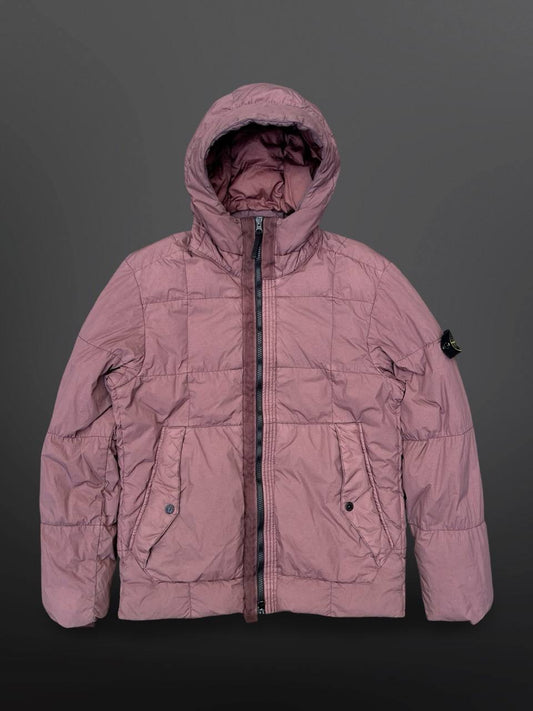 Stone Island Dunjakke Puffer Bordeaux L Large
