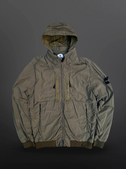Stone Island Efterårsjakke Polartec L Large Grøn