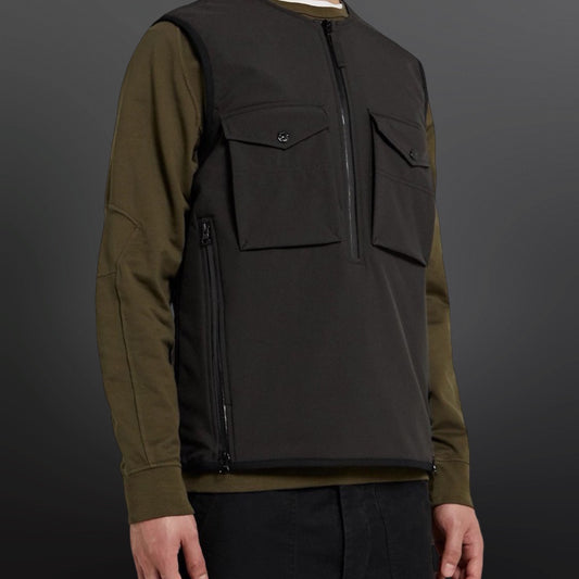 Stone Island Ghost 5L Primaloft Gilet – Brown Monochromatic